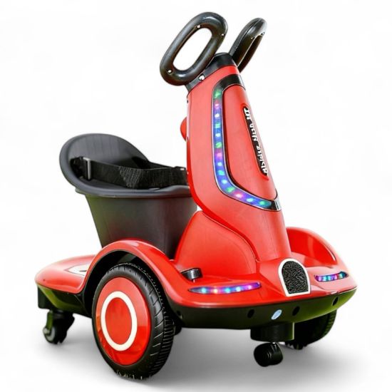 صورة  سكوتر كهربائي للاطفال - سكوتر اطفال كهرب بقوة 6V لون احمر 